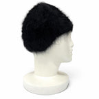 Chanel Vintage 02A Angora Rhinestone CC Logo Knit Cap 2 Hat — view 5