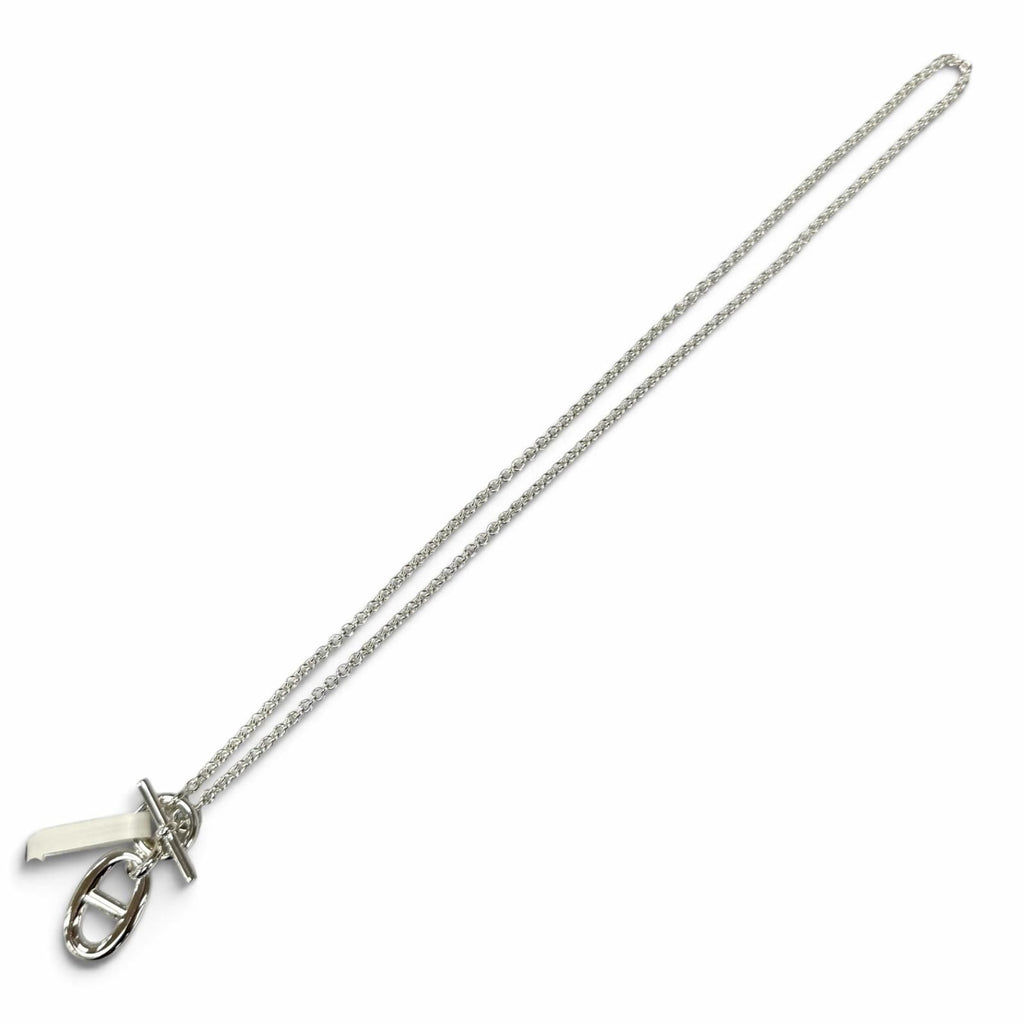 Hermes Chaine D'ancre Amulette Pendant Silver — view 4