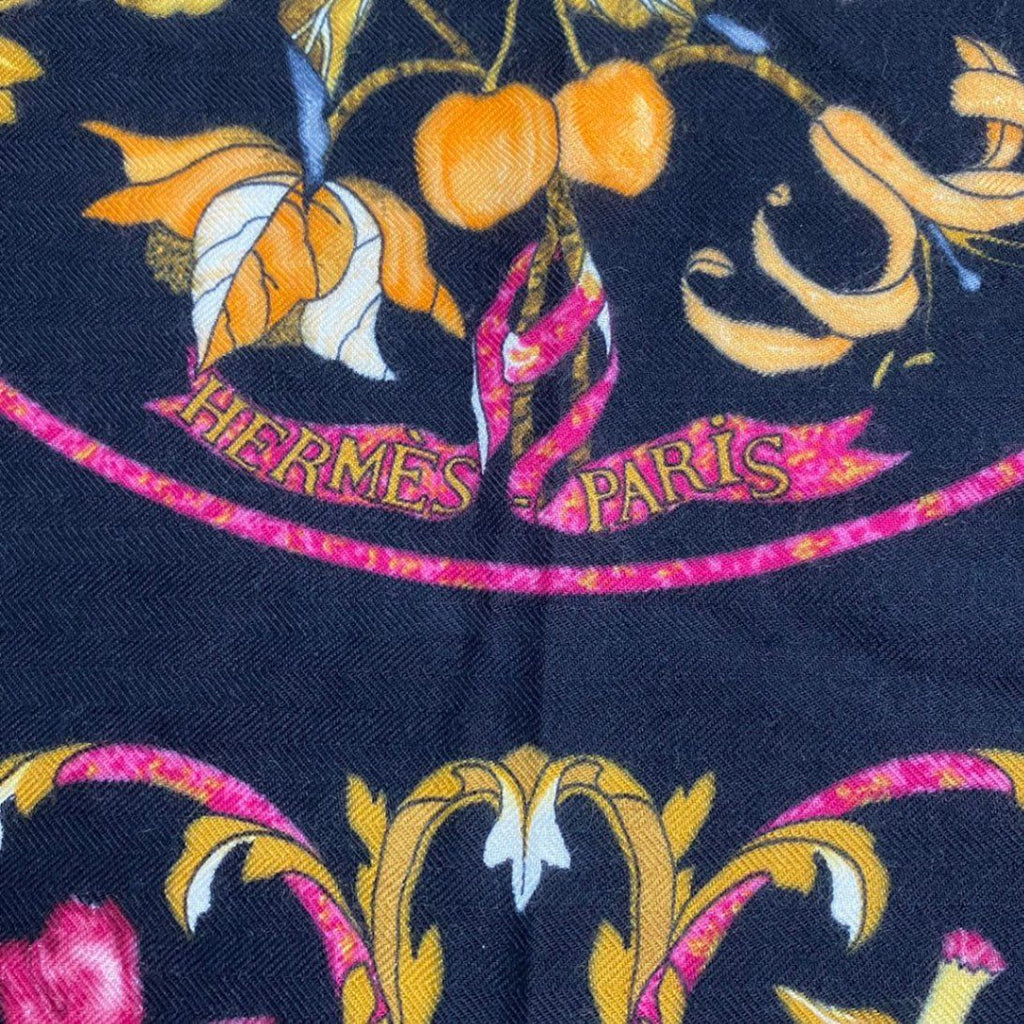 Hermes Scarf Cashmere Large Oriental and Western Stonework Pierres D'orient — view 7