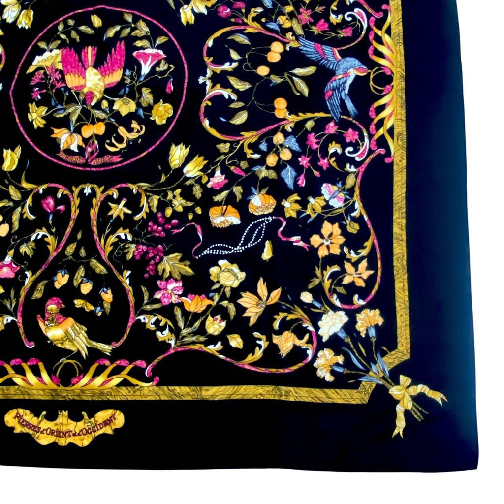 Hermes Scarf Cashmere Large Oriental and Western Stonework Pierres D'orient — view 5