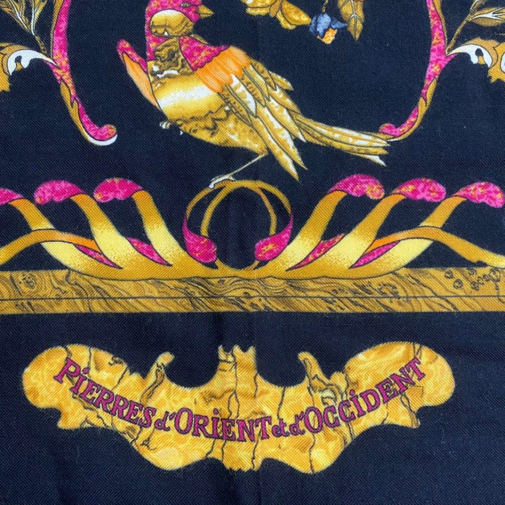 Hermes Scarf Cashmere Large Oriental and Western Stonework Pierres D'orient — view 6