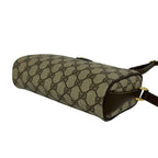 Gucci Sherry Line GG Pattern Logo Leather Shoulder Bag Pochette Cross Brown — view 8