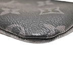 Louis Vuitton Pochette Cles Monogram Eclipse Reverse Coin Purse Black Boys' — view 3