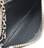 Louis Vuitton Pochette Cles Monogram Eclipse Reverse Coin Purse Black Boys' — view 6