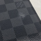 Louis Vuitton Wallet Damier Graphite Zippy Organizer NM Black Gray — view 7