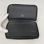 Louis Vuitton Wallet Damier Graphite Zippy Organizer NM Black Gray — view 8