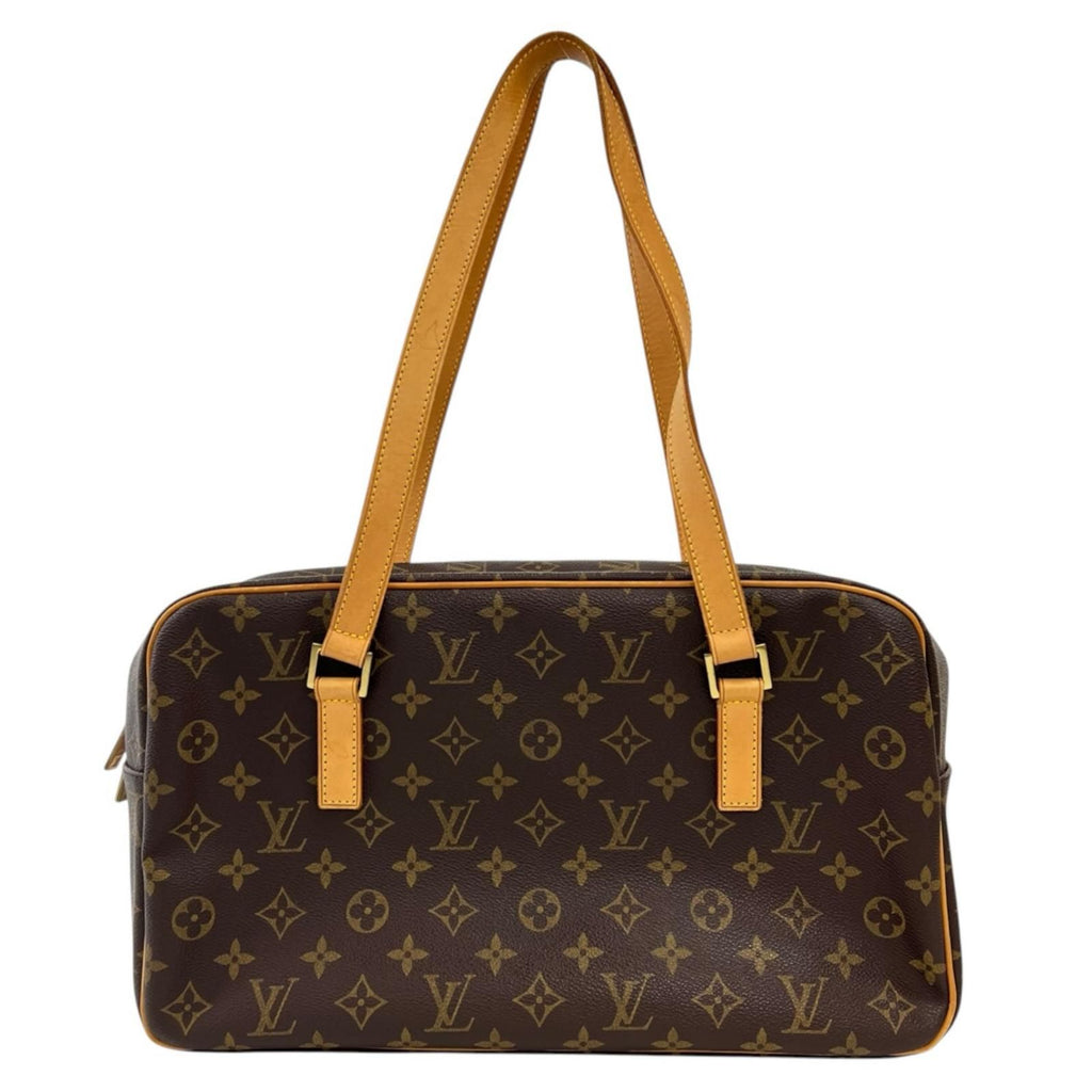 Louis Vuitton Cite GM Monogram Shoulder Bag Canvas Brown — view 3