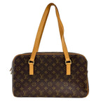 Louis Vuitton Cite GM Monogram Shoulder Bag Canvas Brown — view 3
