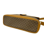 Gucci Vintage Micro GG Pattern Leather Shoulder Bag Cross Brown — view 8