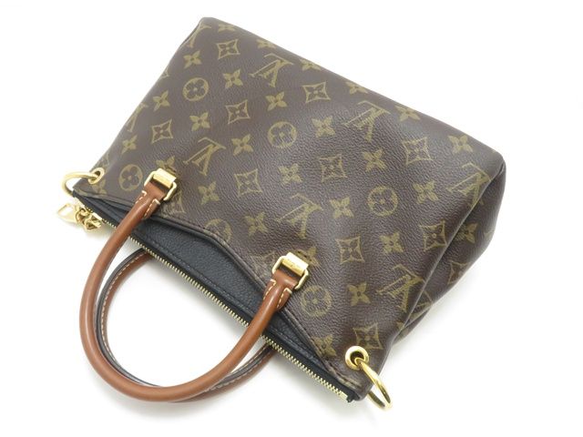 Louis Vuitton Pallas BB Monogram Noir Handbag Canvas Black — view 3