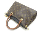 Louis Vuitton Pallas BB Monogram Noir Handbag Canvas Black — view 3