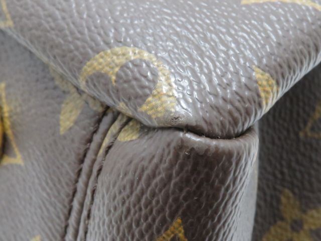 Louis Vuitton Pallas Monogram Noir Shoulder Bag Canvas Brown — view 6