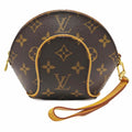 Louis Vuitton Mini Ellipse Monogram Pouch Brown