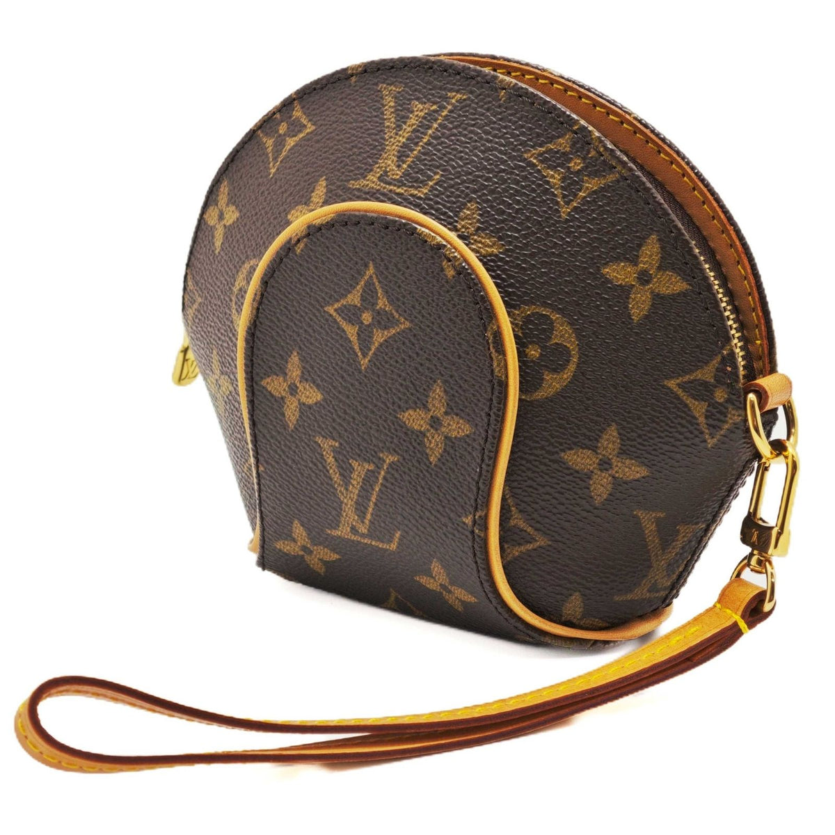 Louis Vuitton Mini Ellipse Monogram Pouch Brown — view 2