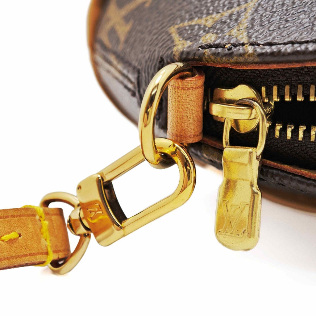 Louis Vuitton Mini Ellipse Monogram Pouch Brown — view 5