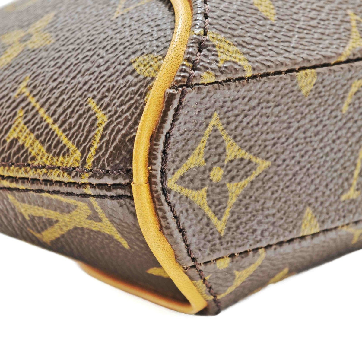 Louis Vuitton Mini Ellipse Monogram Pouch Brown — view 4