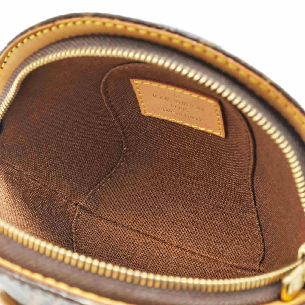 Louis Vuitton Mini Ellipse Monogram Pouch Brown — view 7