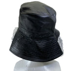 Dior Bucket Hat Bob Hat Teddy-D Leather Black — view 3