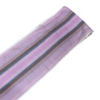 Louis Vuitton Shawl Multi Striped with Fringe Silk 100% Multicolor Scarf — view 5