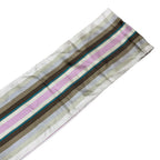 Louis Vuitton Shawl Multi Striped with Fringe Silk 100% Multicolor Scarf — view 3