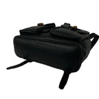 Gucci Vintage Bamboo Leather Backpack Black — view 8