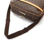 Louis Vuitton Reporter GM Monogram Shoulder Bag Canvas Brown Boys' — view 4
