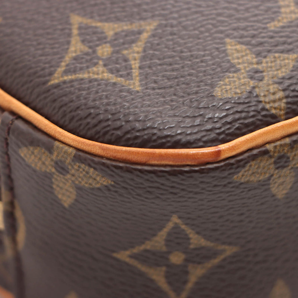 Louis Vuitton Pochette Gange Monogram Shoulder Bag Canvas Brown — view 5