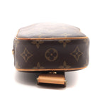 Louis Vuitton Pochette Gange Monogram Shoulder Bag Canvas Brown — view 3