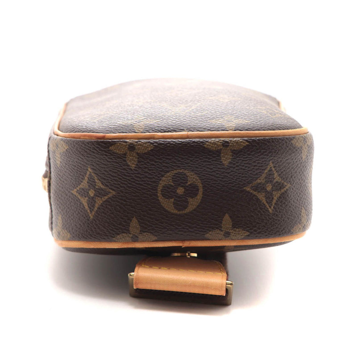 Louis Vuitton Pochette Gange Monogram Shoulder Bag Canvas Brown — view 3