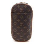 Louis Vuitton Pochette Gange Monogram Shoulder Bag Canvas Brown