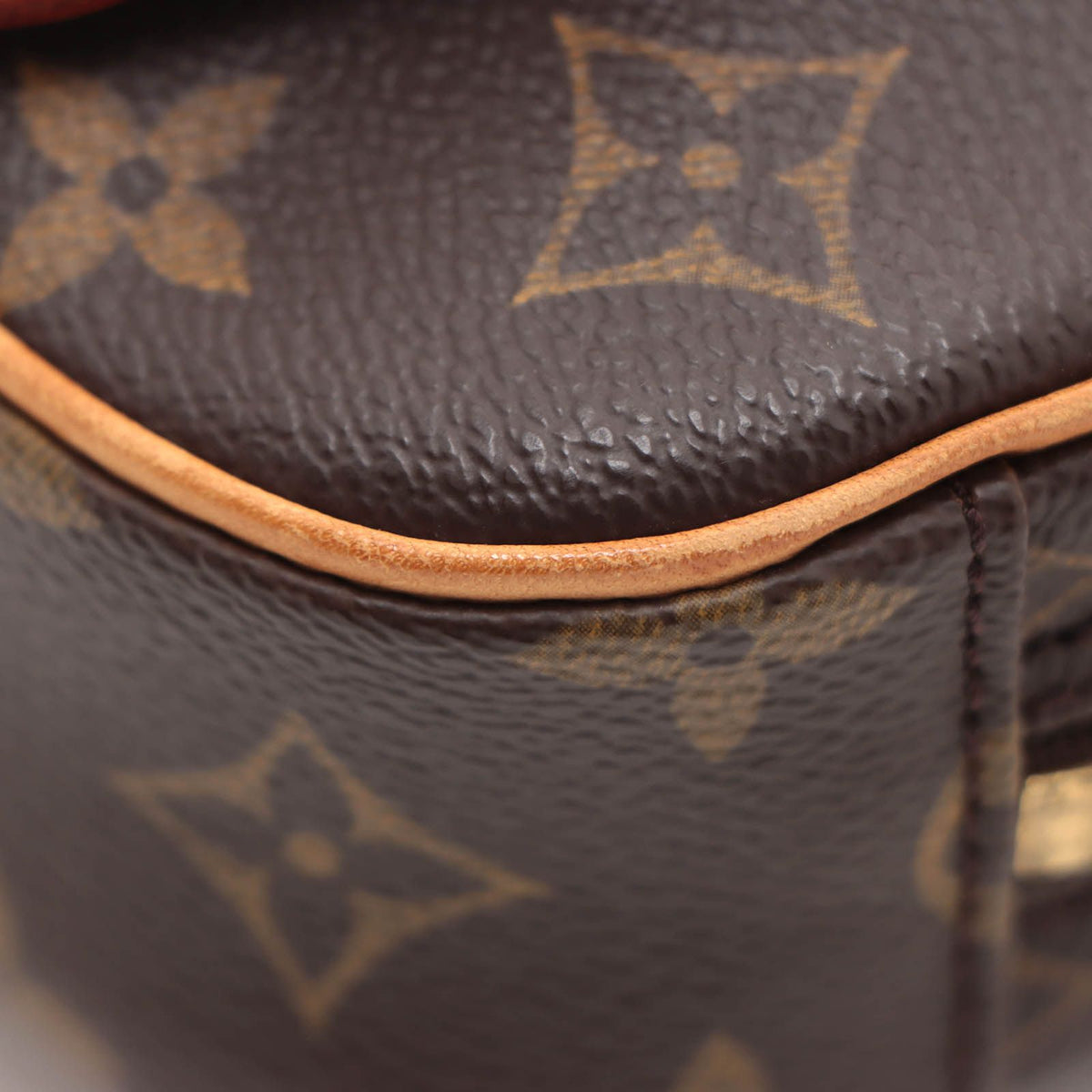 Louis Vuitton Pochette Gange Monogram Shoulder Bag Canvas Brown — view 8