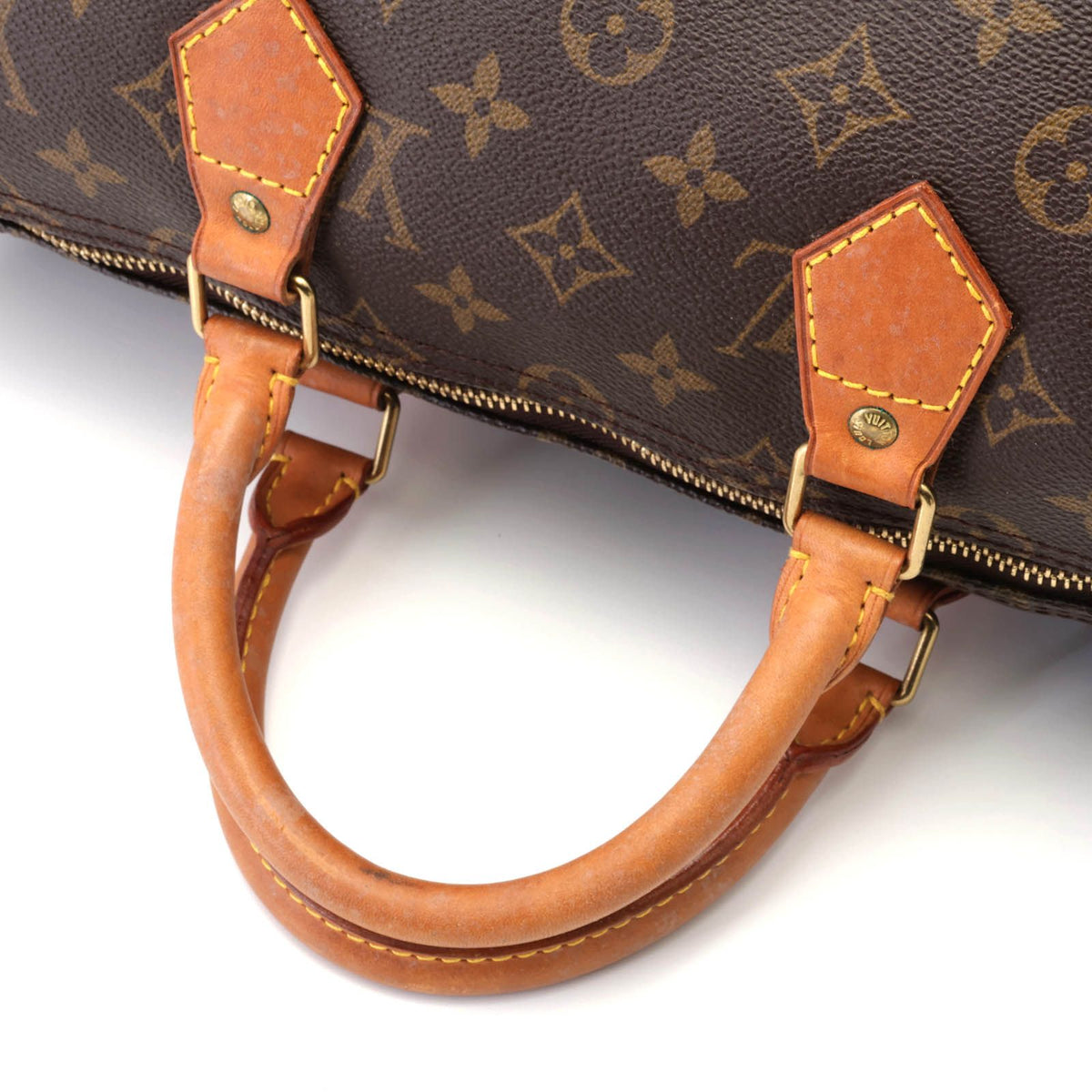 Louis Vuitton Speedy 35 Monogram Boston Bag Canvas Brown — view 4