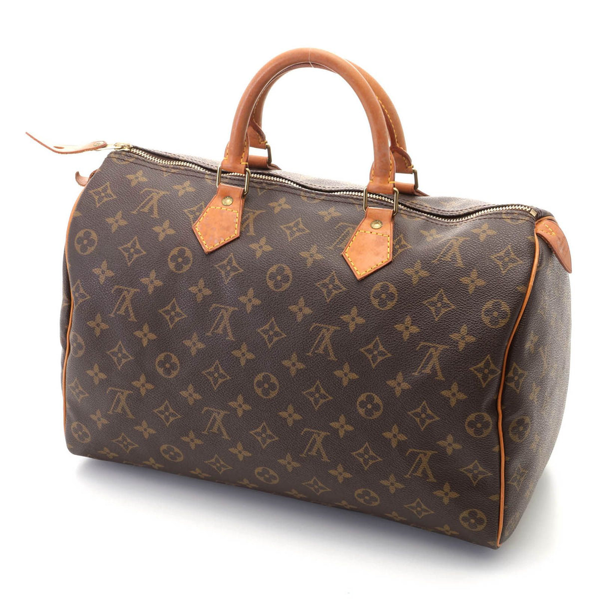 Louis Vuitton Speedy 35 Monogram Boston Bag Canvas Brown — view 2