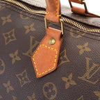 Louis Vuitton Speedy 35 Monogram Boston Bag Canvas Brown — view 7