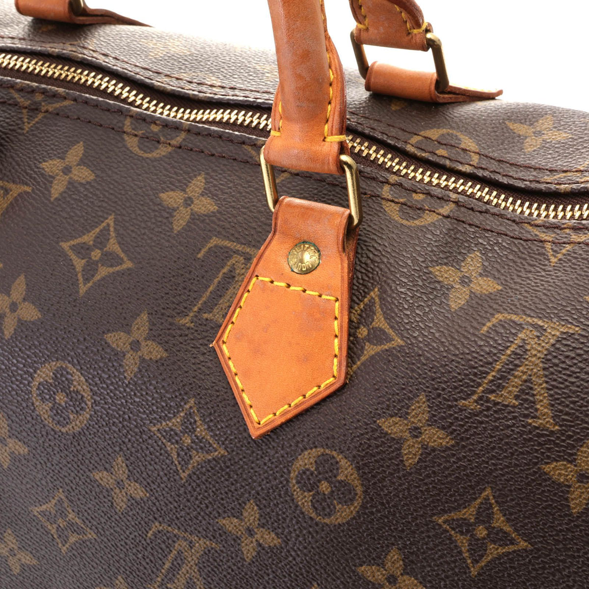 Louis Vuitton Speedy 35 Monogram Boston Bag Canvas Brown — view 8