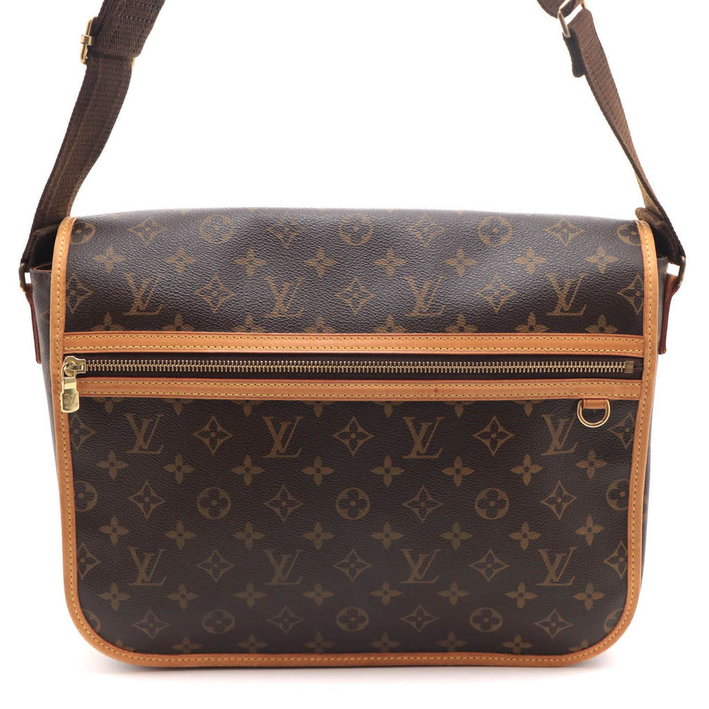 Louis Vuitton Messenger Bosphore GM Monogram Shoulder Bag Canvas Brown Stamp