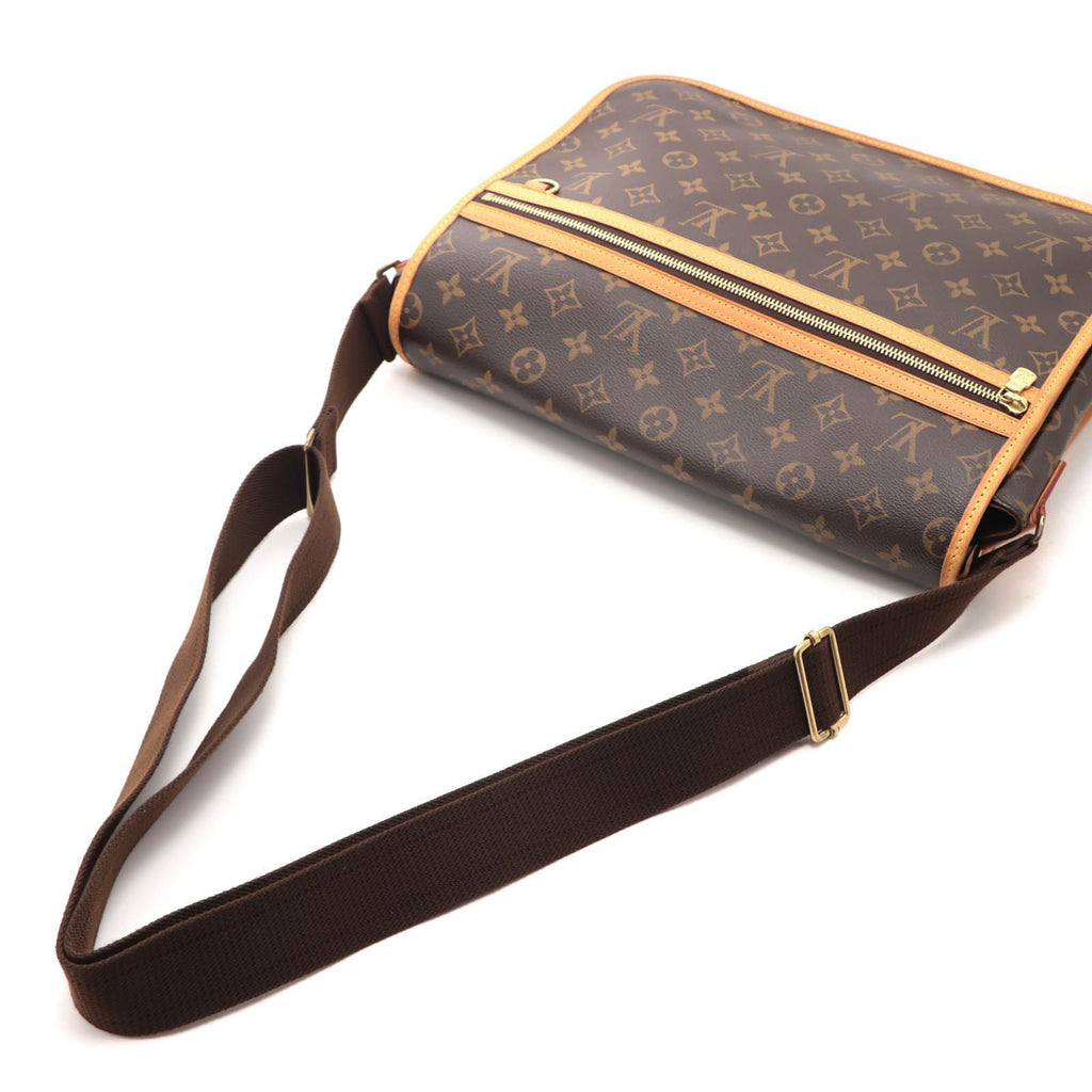 Louis Vuitton Messenger Bosphore GM Monogram Shoulder Bag Canvas Brown Stamp — view 4