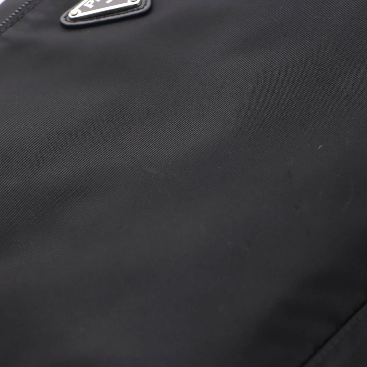 Prada Shoulder Bag Black Nylon Leather — view 5