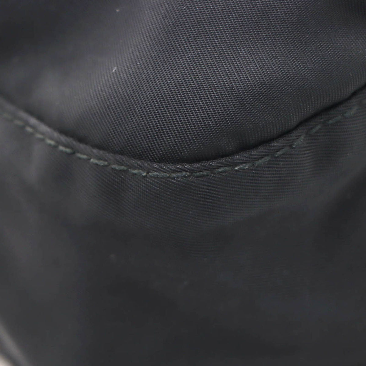 Prada Shoulder Bag Black Nylon Leather — view 6