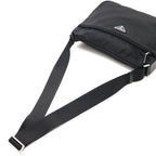 Prada Shoulder Bag Black Nylon Leather — view 4