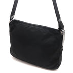 Prada Shoulder Bag Black Nylon Leather — view 2