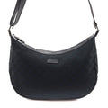 Gucci GG Shoulder Bag Canvas Black
