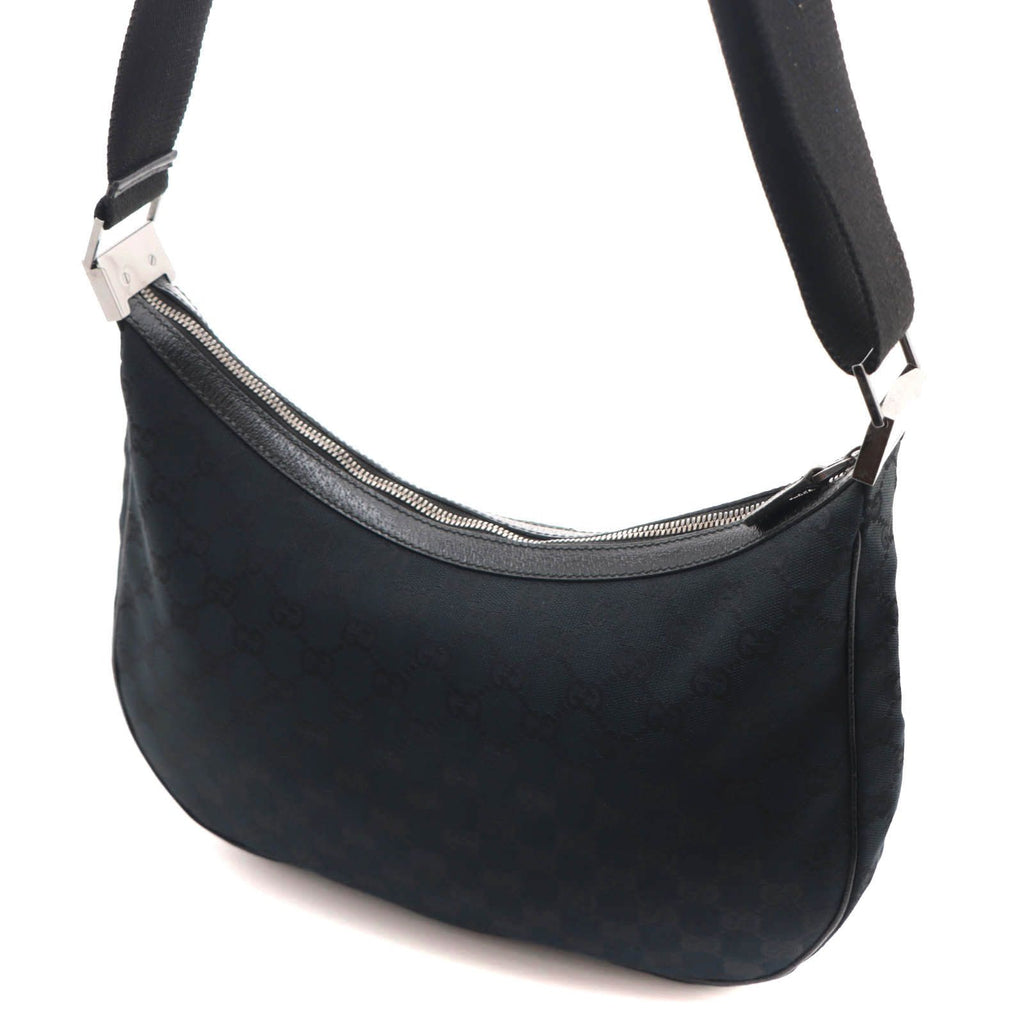 Gucci GG Shoulder Bag Canvas Black — view 2