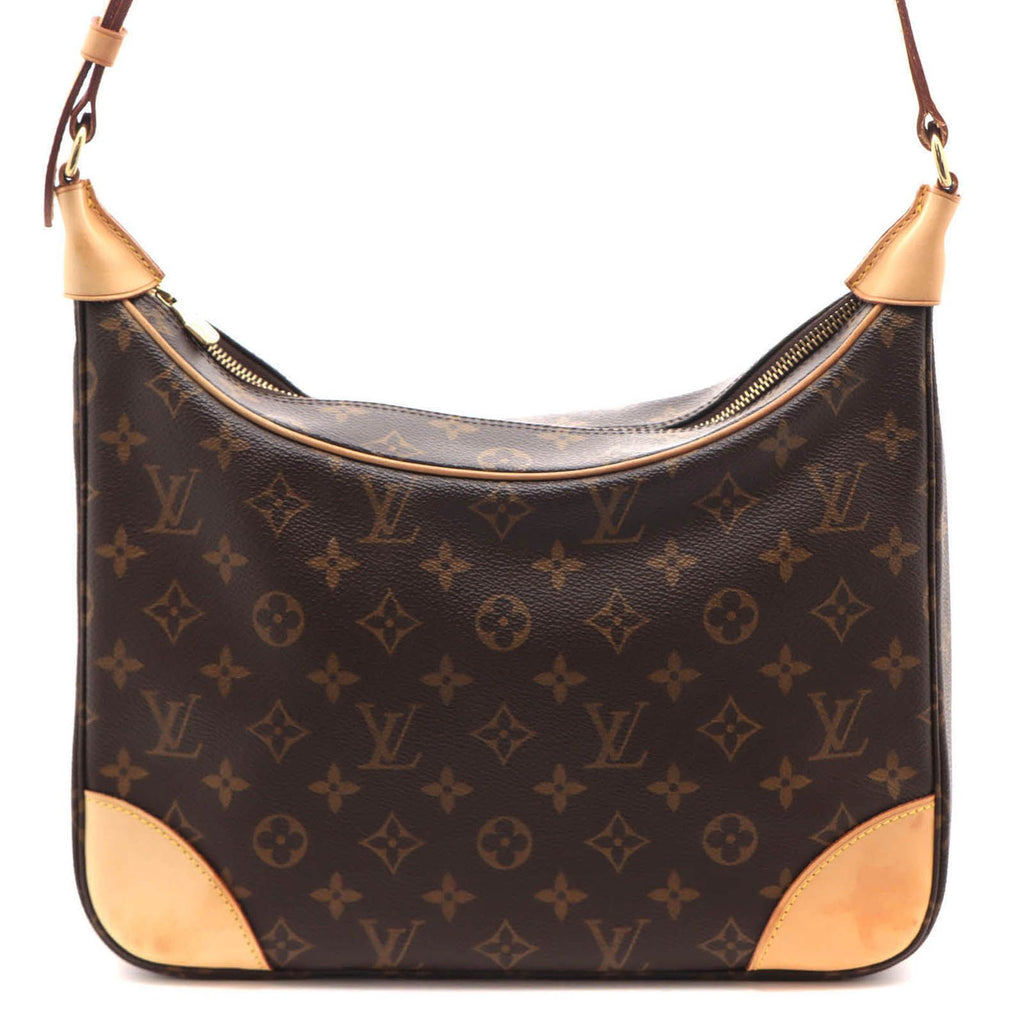 Louis Vuitton Boulogne 30 Monogram Tote Bag Canvas Brown