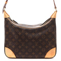 Louis Vuitton Boulogne 30 Monogram Tote Bag Canvas Brown