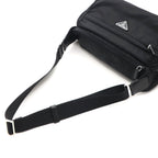 Prada Shoulder Bag Black Nylon Saffiano Boys' — view 4
