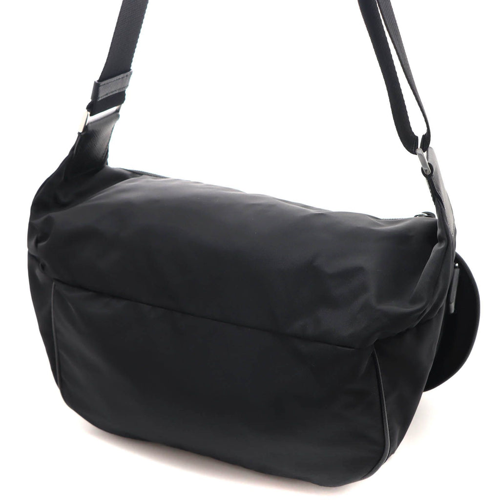 Prada Shoulder Bag Black Nylon Saffiano Boys' — view 2