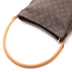 Louis Vuitton Looping GM Monogram Shoulder Bag Canvas Brown Stamp — view 4