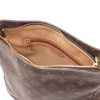 Louis Vuitton Looping GM Monogram Shoulder Bag Canvas Brown Stamp — view 7