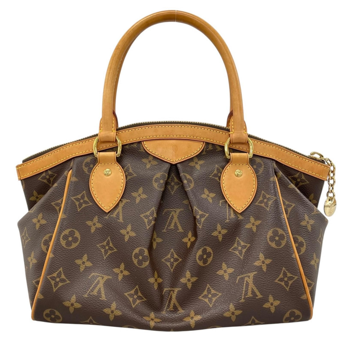 Louis Vuitton Tivoli PM Monogram Handbag Canvas Brown — view 3